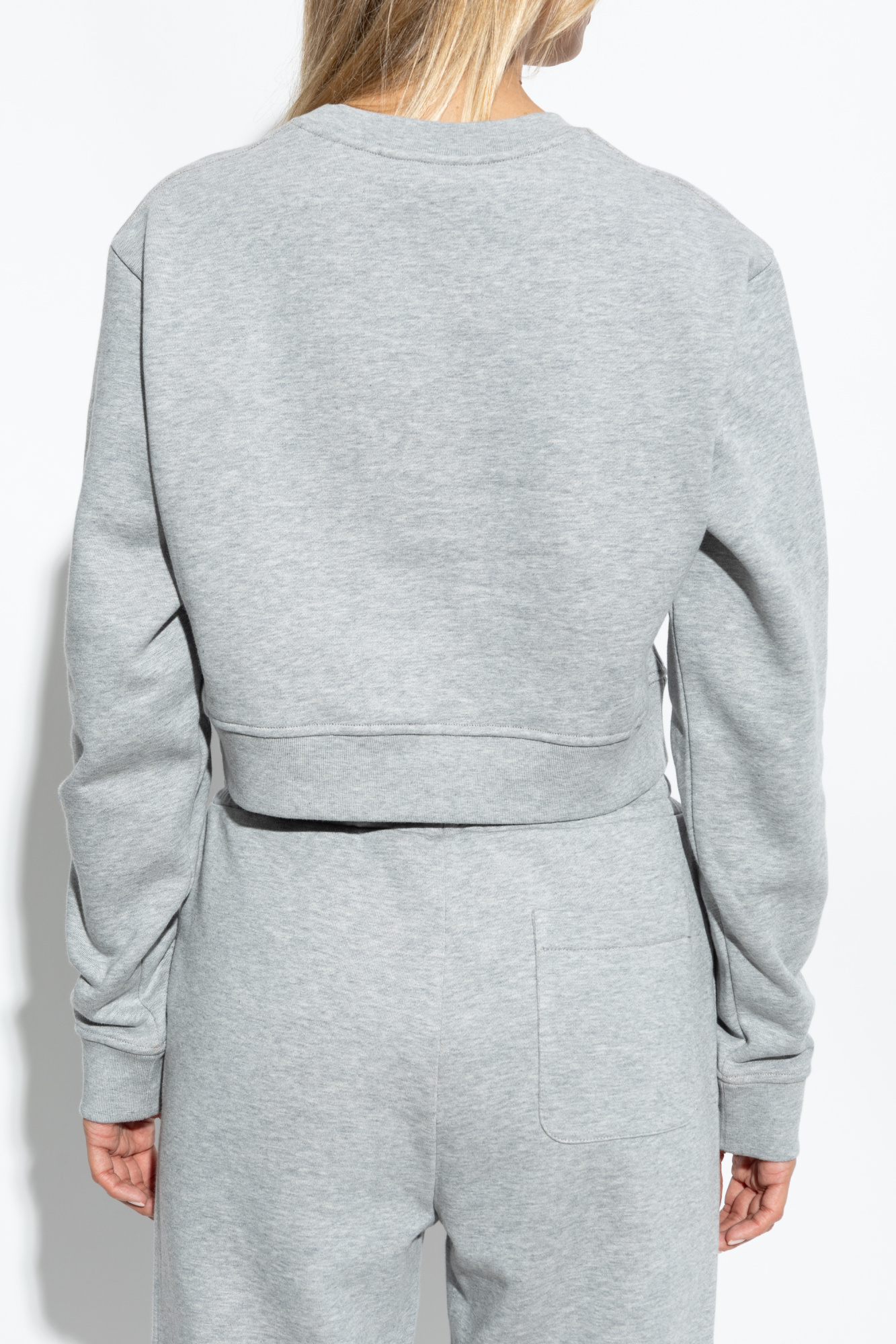 Grey Sweatshirt with embroidered logo Fendi - Vitkac AS